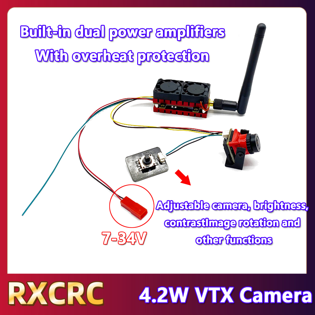RXCRC 5.8G 48CH 4.2W High Powe - Fpv Drone Receiver incelemesi ve fiyatı