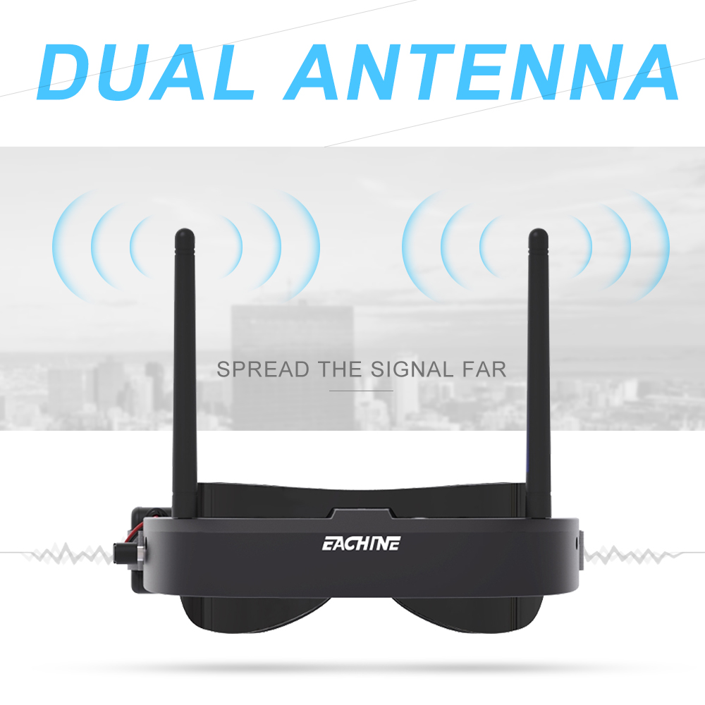 Eachine EV100 720*540 5.8G 72C - Fpv Drone Goggles incelemesi ve fiyatı