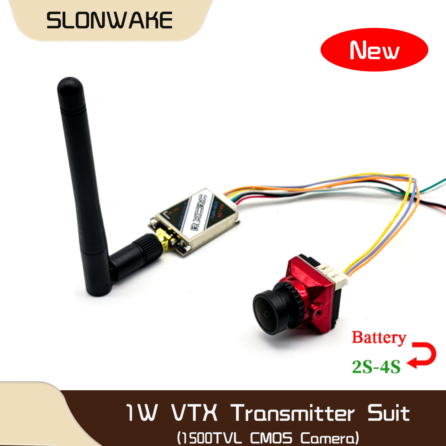 SLONWAKE  5.8G 48CH 1W VTX 100 - Fpv Drone Frame incelemesi ve fiyatı
