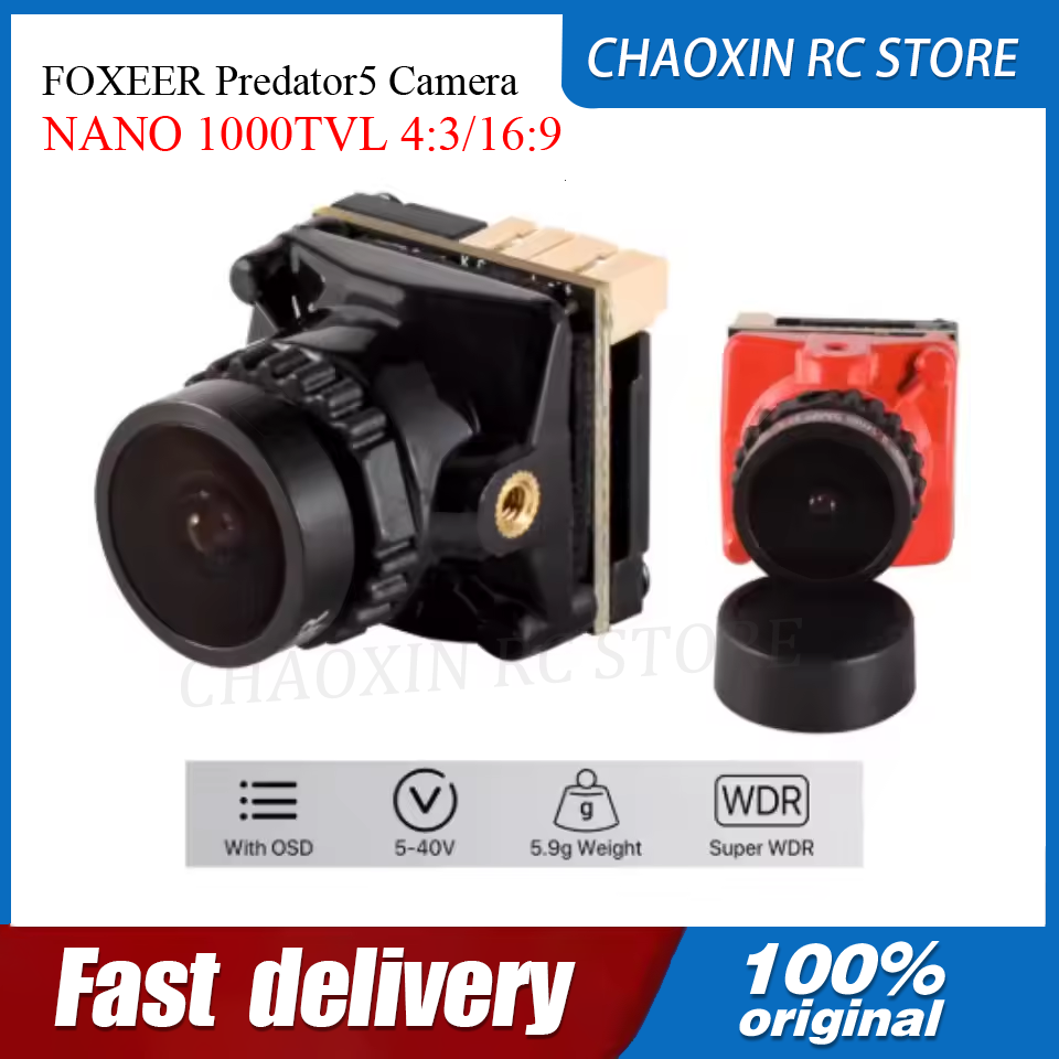 FOXEER Predator5 Camera NANO 1 - Fpv Drone Battery incelemesi ve fiyatı