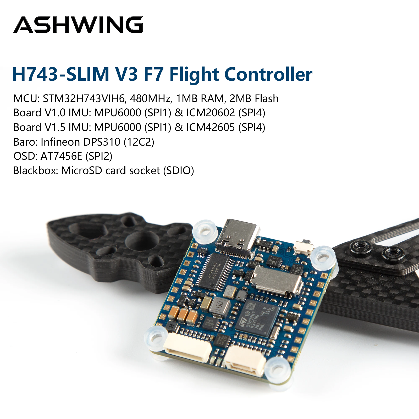 H743-SLIM V3 Flight Controller - Fpv Drone Flight Controller incelemesi ve fiyatı