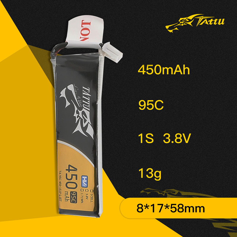 3Pcs NEW TATTU 450/500/550mAh  - Fpv Drone Battery incelemesi ve fiyatı