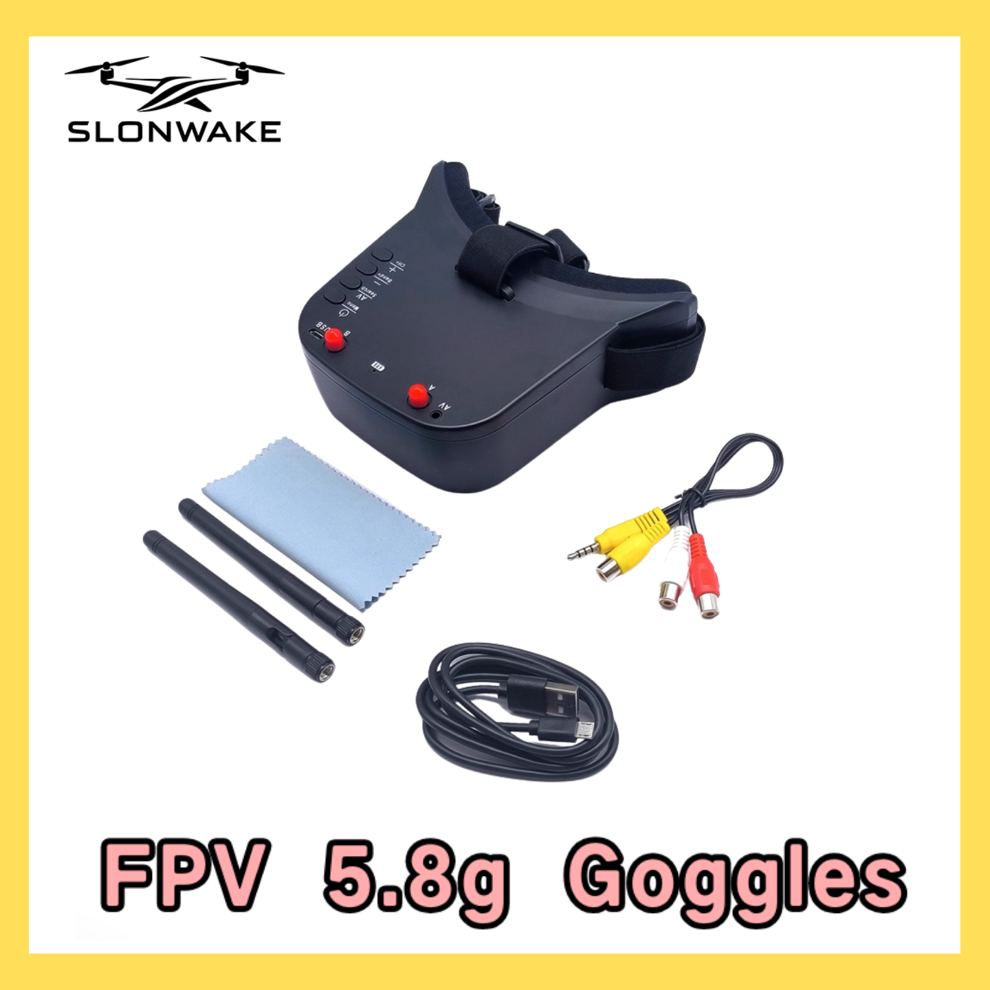 SLONWAKE 5.8G 48CH FPV 400mw V - Fpv Drone Frame incelemesi ve fiyatı