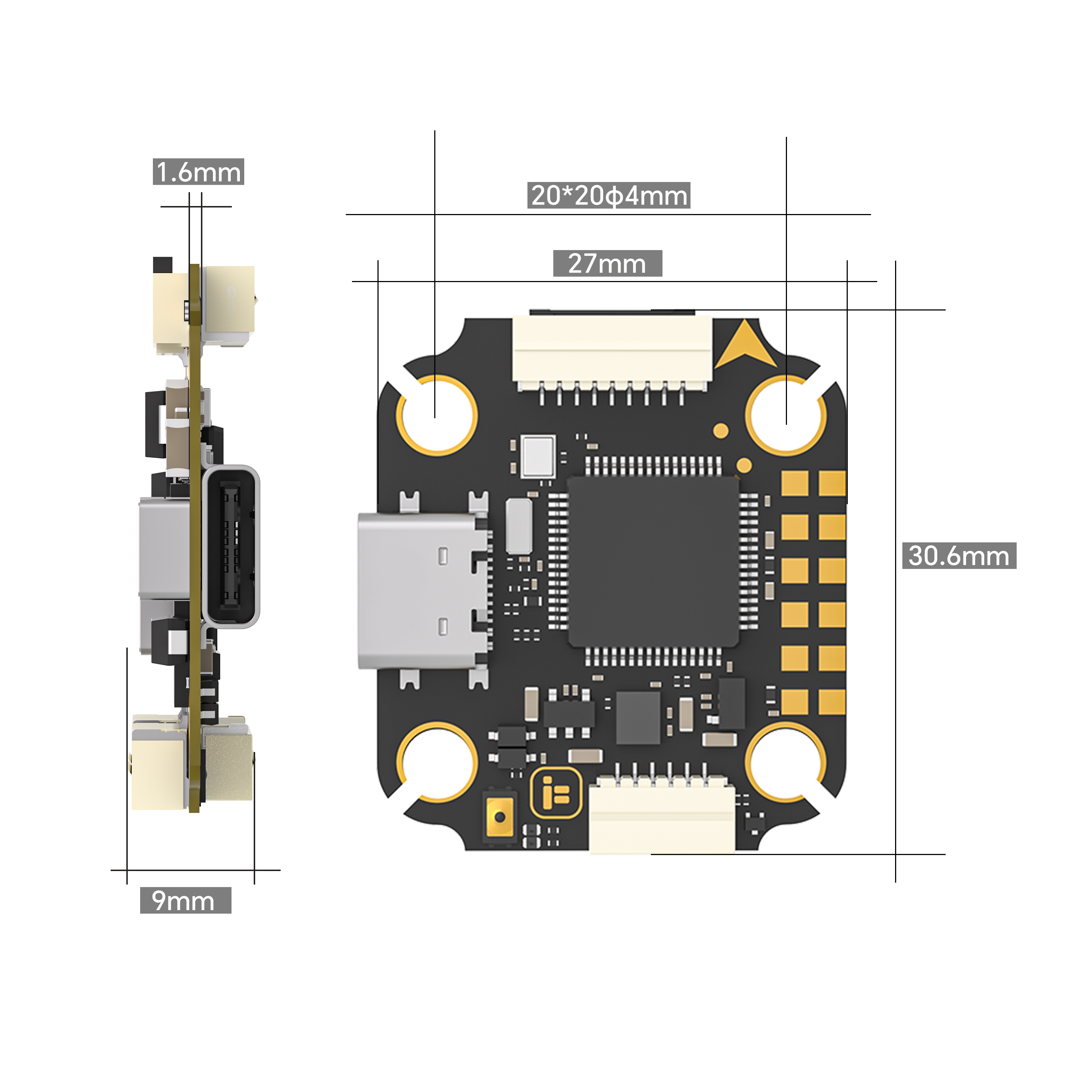 iFlight Borg F7 Mini Stack Fli - Fpv Drone Flight Controller incelemesi ve fiyatı