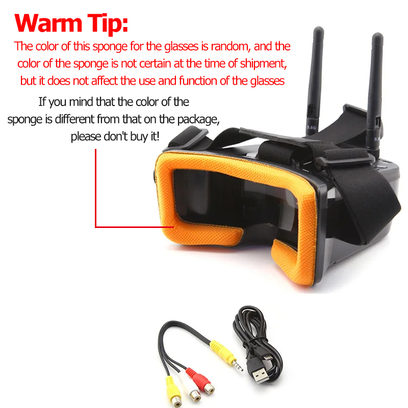 VR009 FPV Video Goggles 3Inch  - Fpv Drone Goggles incelemesi ve fiyatı